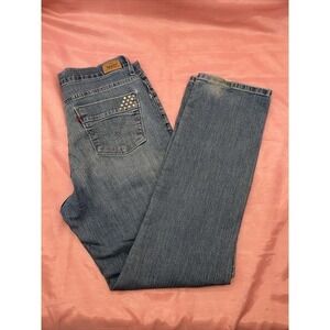 Levi's 512 Perfectly Slimming High Rise Women’s Straight Leg‎ Jeans - SZ 14